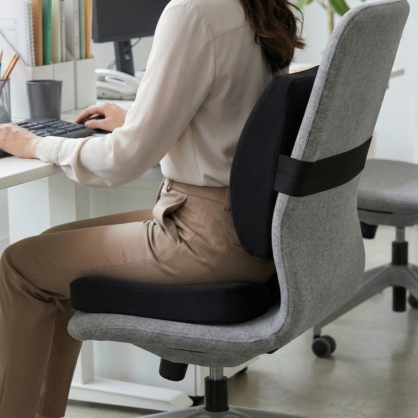 Visco Ortopedik Bel Destek Yastığı